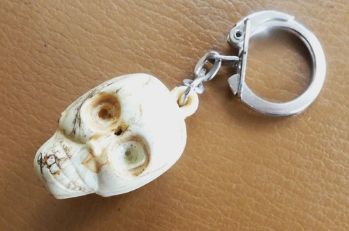 Ancien porte clé tête - tête, de
