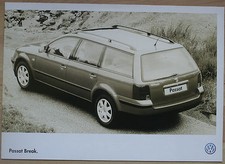 Rare Catalogue Volkswagen Passat Break - France - Septembre 1998 - 8p