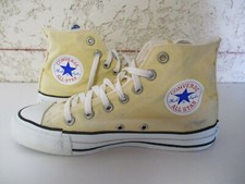 CONVERSE ALL-STAR made in USA toile jaune vintage pointure 38 (US 5,5 5 1/2)