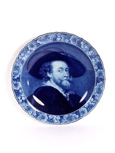 Large rubens plate - rubens, by