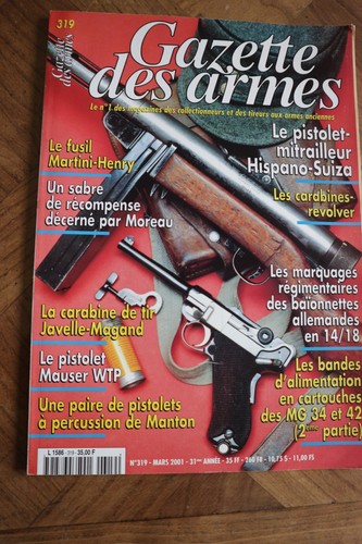 Revue gazette armes - gazette, n°319