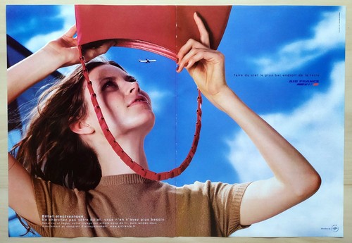 Publicité papier air - publicité,