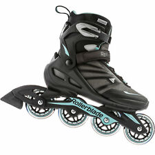 Rollerblade Zetrablade W Damen-Inline Patins Rollers en Ligne Noir Turquoise