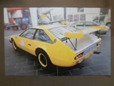 POSTER LAMBORGHINI JARAMA RALLY - 1973 -  44 x 28 cm