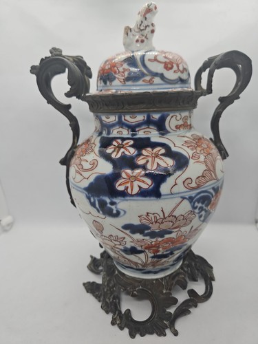Pot vase porcelaine bronze - vase, et