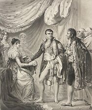 Naissance du Roi de Rome 1811 fils de Napoléon Bonaparte Empire France c 1840