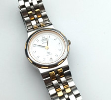 Montre Vintage Seiko SQ Quartz Day/Date White Dial Femme 3Y03-0020