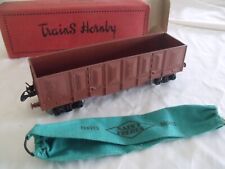 ech. 0 - HORNBY - WAGON TRAVAUX PUBLICS avec BACHE AMOVIBLE en boite