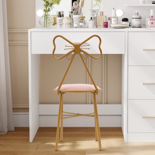 Makeup vanity chair - vanity, butterfly