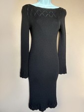 robe près du corps 100% laine vierge Jean-Paul Gaultier  M L 38/40 très bon état