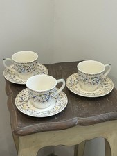 ENSEMBLE DE 3 TASSES A CAFE EN