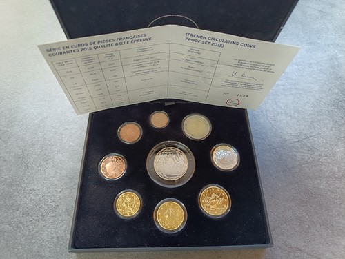 Coffret france 2015 - coffret, euros