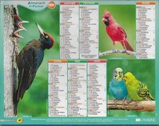 ALMANACH des PTT,  CALENDRIER DES POSTES - 2015