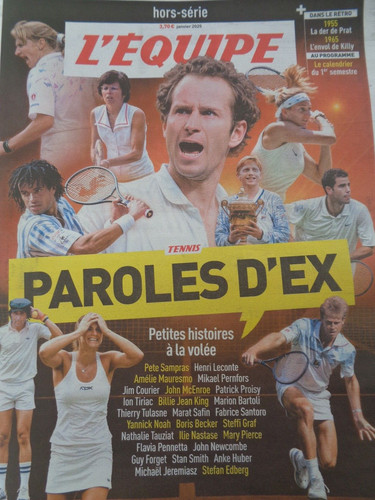 Tennis paroles d ex - tennis, d'ex