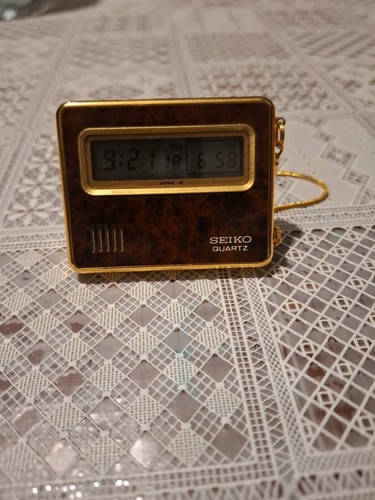 Reveil seiko 7412 003b - reveil, rare