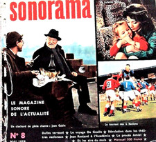 Sonorama N°8 de mai 1959 – 6 Disques souples 33tr / 17cm     D482