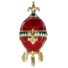 Fleur de Lys Oeuf Faberge