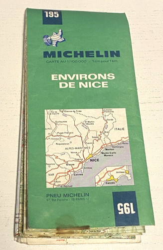 Carte michelin 195 - n°,