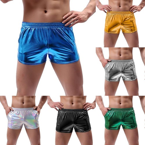 Boxer homme simili cuir - , aspect