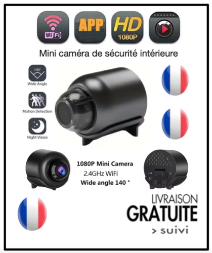 Mini caméra sécurité wifi - sécurité,