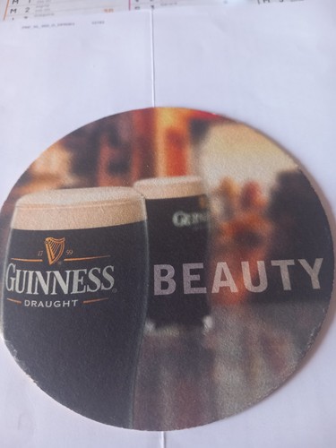 Sous bock bière guinness - bock,