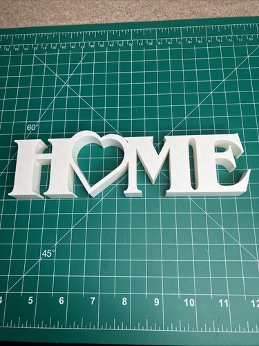 Printed home heart - printed,