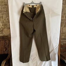 WW2  US ARMY PANTALON MOUTARDE SIZE  DATED UNIFORME