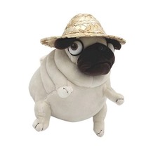 Animal en peluche avec chapeau