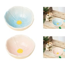 Hamster en céramique bol à eau Discus de nourriture hamster pour les