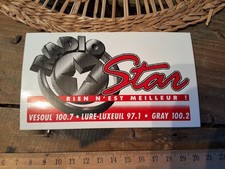 Ancien autocollant radio FM