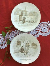 Assiettes parlantes anciennes