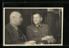 Photo-Carte Une Officier De