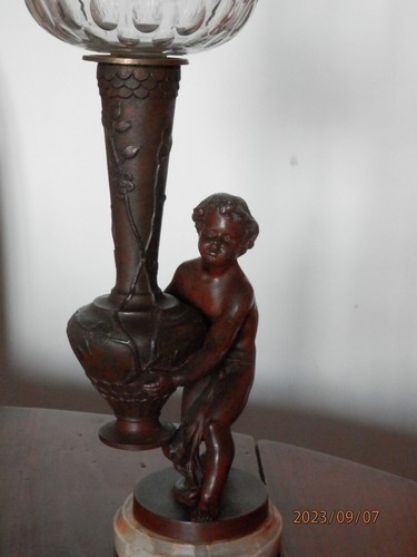 Ancienne lampe - lampe, à