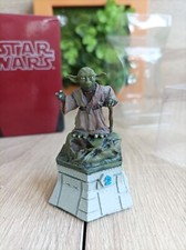 Figurine Plomb " Yoda " Star Wars Jeu d'échecs Chess Altaya