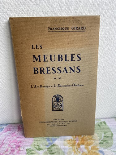 Ancien livre les meubles - livre,