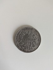 PIECE 5 FRANCS ARGENT 1849 A CERES SECONDE REPUBLIQUE