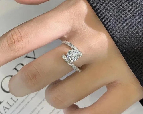Bague mariage or blanc - bague, en