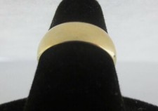 Bague De Mariage Lisse En Or Plaqué 14KT Pour Hommes - Taille 8 Vendeur USA
