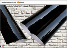 film vinyle Noir brillant thermoformable sticker adhésif covering 130cm x 20cm