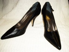 Nicole miller black leather - miller,