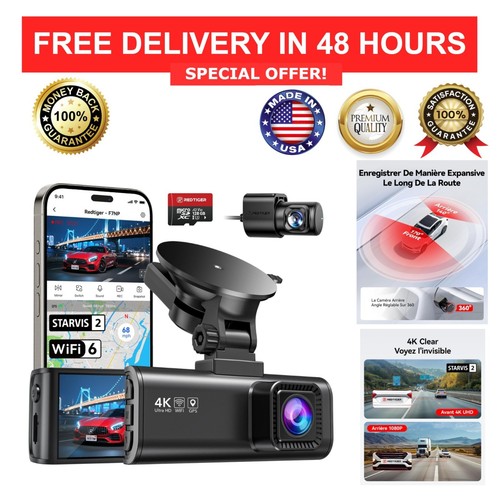 Dashcam voiture avant - voiture, 4k