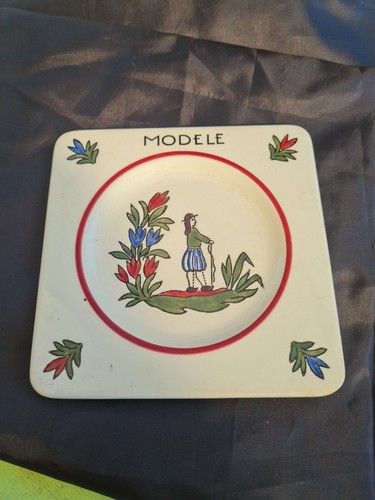 Assiette cake gien 1938 - gien,
