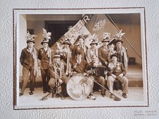 PHOTO ANCIENNE CONSCRITS 1959, Alsace, Erstein, Benfeld, studio Rud. Mayer