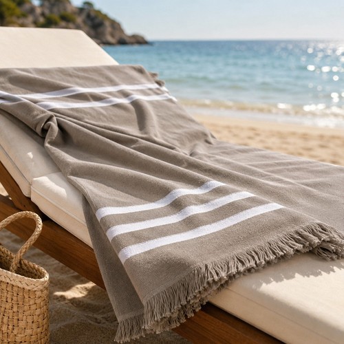 Serviette plage fouta - de,