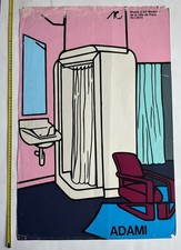 Adami 1970 musée d'art moderne vintage poster