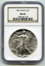 1987 American Eagle 1 Oz