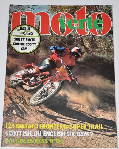 Moto verte juillet - verte, 39