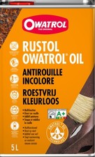 Rustol antirouille incolore stoppe et stabilise la rouille 5L OWATROL