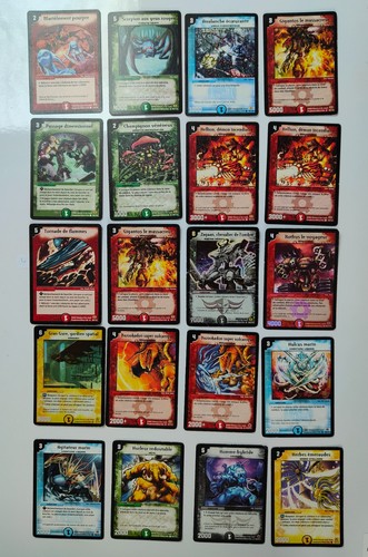 Lot cartes duel masters - de,