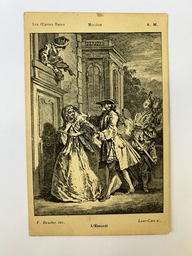 Cpa carte ancienne - ancienne, les